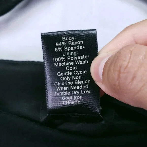 Ann Taylor Women Black Assymetrical Sleeveless A line Petite Dress XXSP - Picture 8 of 13